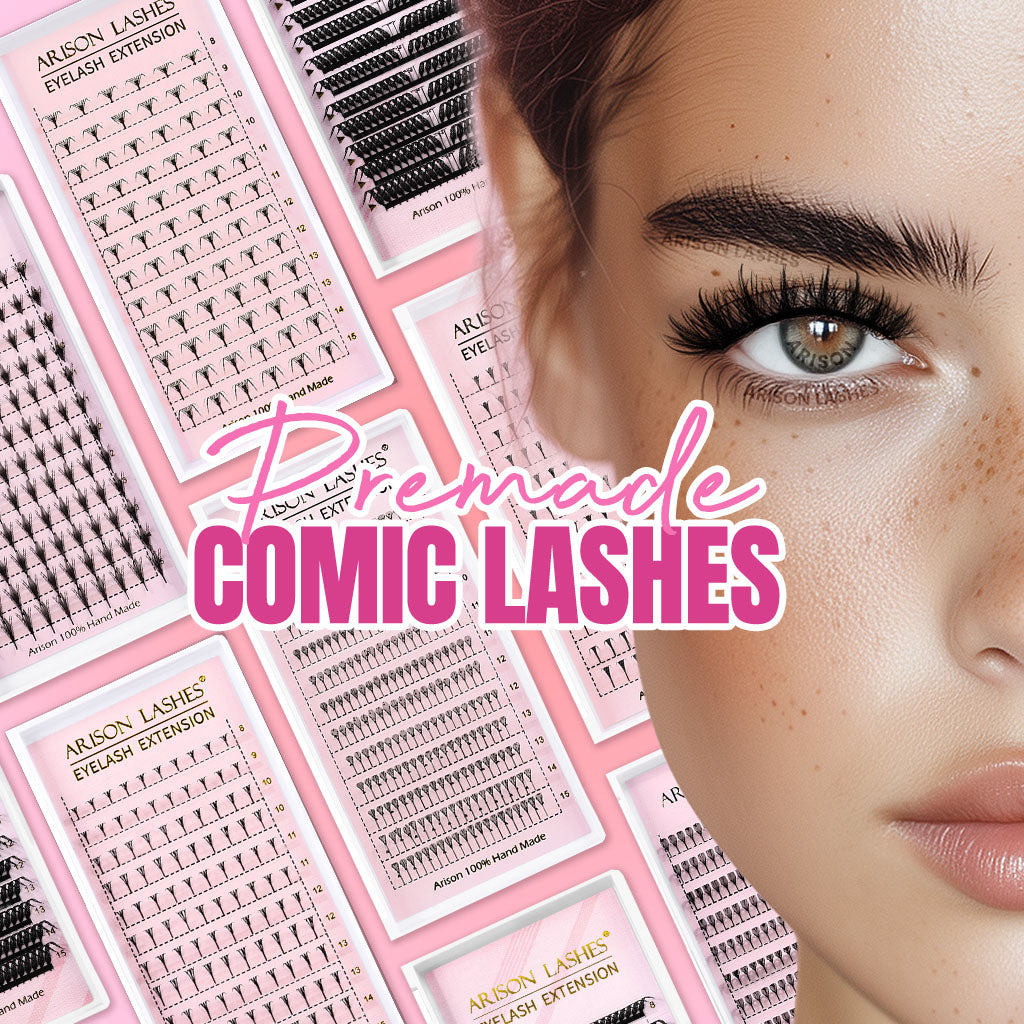Anime Comic Lash Extensions
