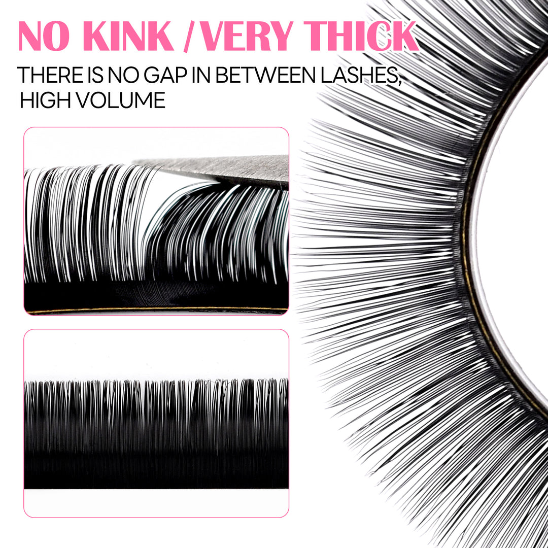 Volume Lashes - 0.07mm - 20 Rows