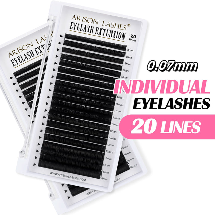 Volume Lashes - 0.07mm - 20 Rows