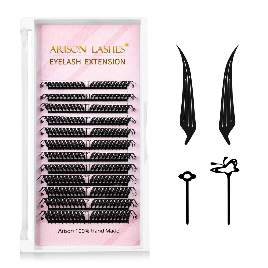 Premade Anime Comic Butterfly Lashes