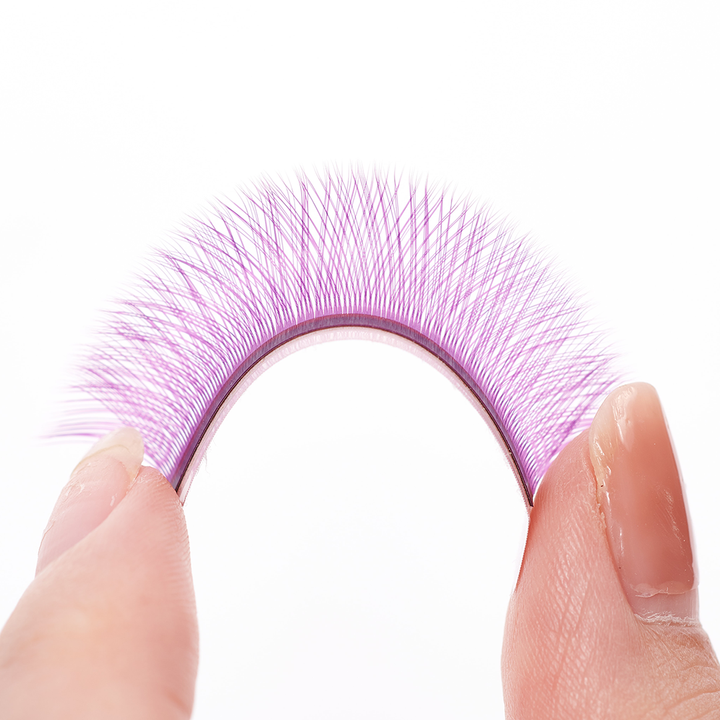 Purple YY Lashes - 0.07mm