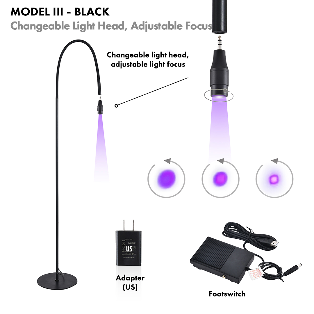 UV Lash Lamp Model III - Photobiological Safe