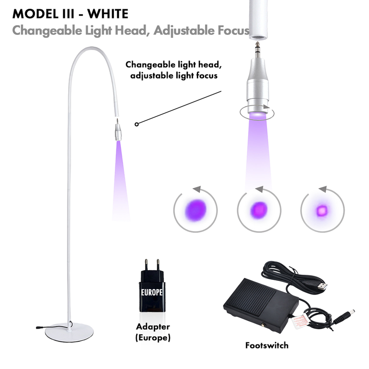 UV Lash Lamp Model III - Photobiological Safe
