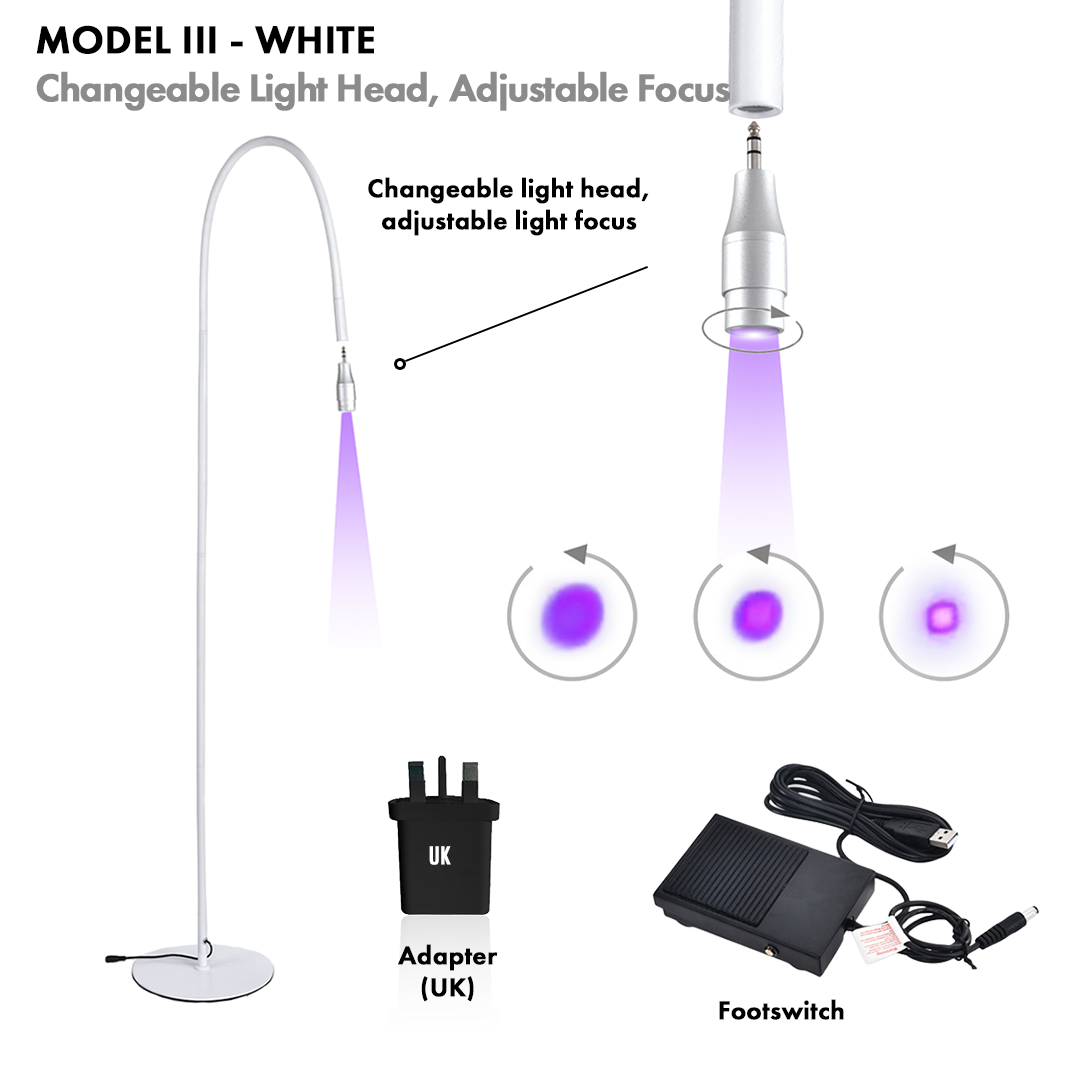 UV Lash Lamp Model III - Photobiological Safe