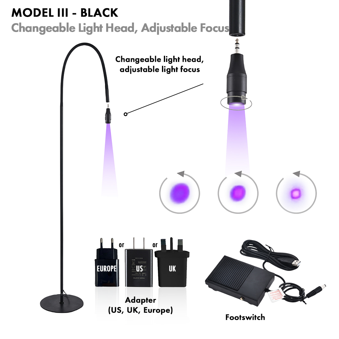 UV Lash Lamp Model III - Photobiological Safe