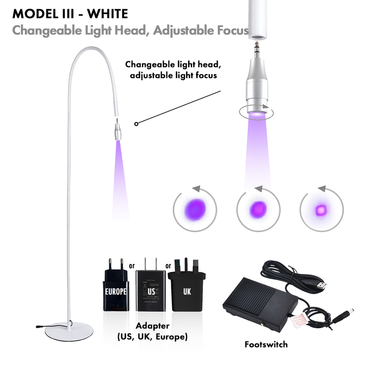 UV Lash Lamp Model III - Photobiological Safe