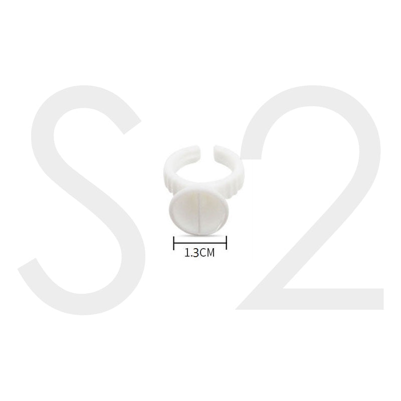 Disposable Lash Extension Glue Ring 100pcs