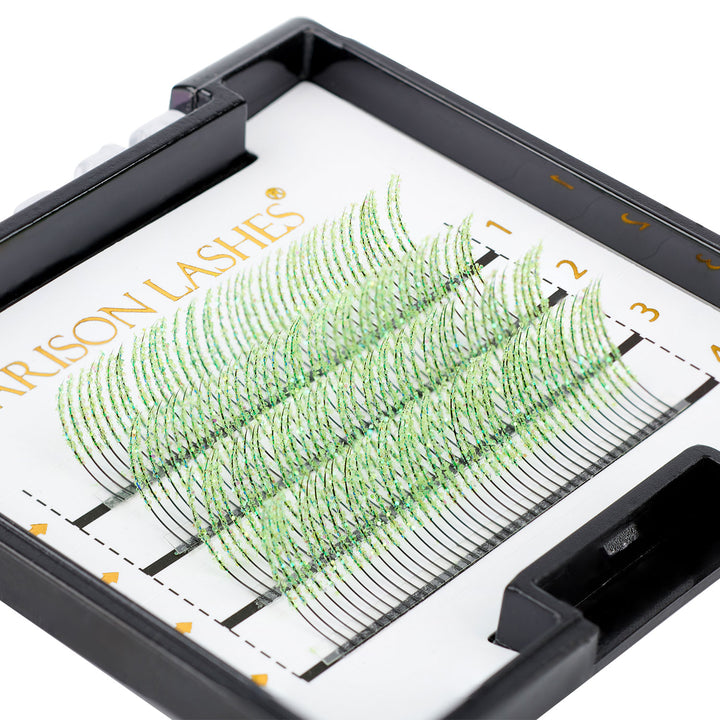 Glitter Eyelash Extensions Mini Tray - 0.15mm
