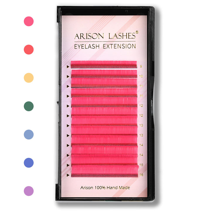 Colored Easy Fanning Lashes - 0.07mm