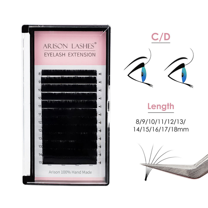 Easy Fanning Lashes for Beginners - 0.05mm