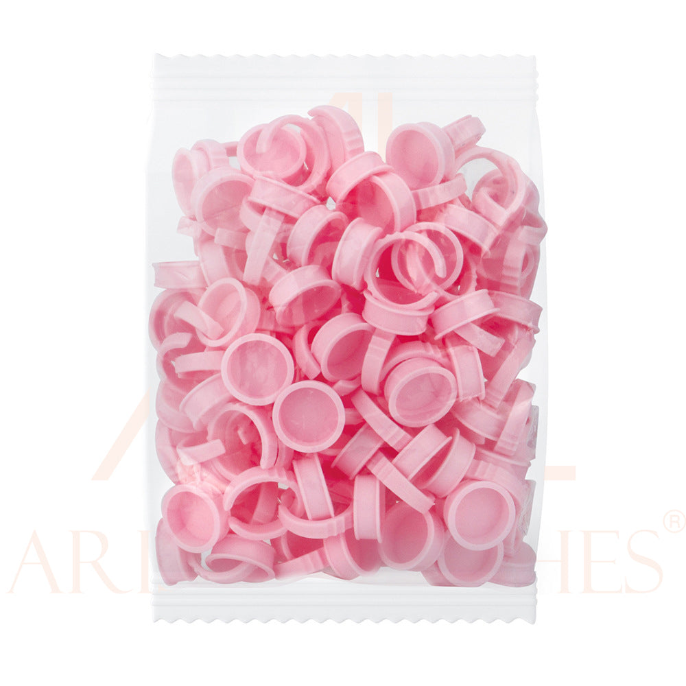 Disposable Lash Extension Glue Ring 100pcs