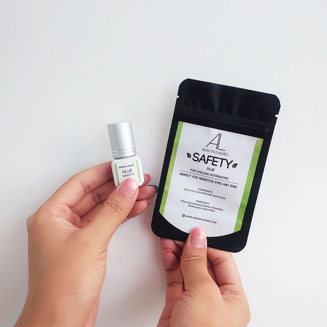 SAFETY Hypoallergenic Lash Extension Glue: 3-5 Sec Drying