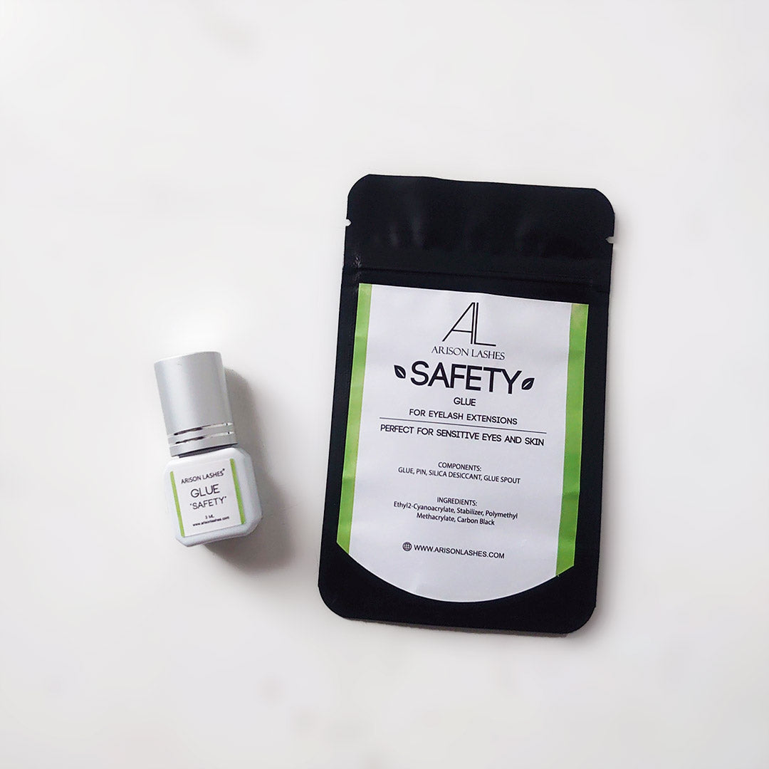 SAFETY Hypoallergenic Lash Extension Glue: 3-5 Sec Drying