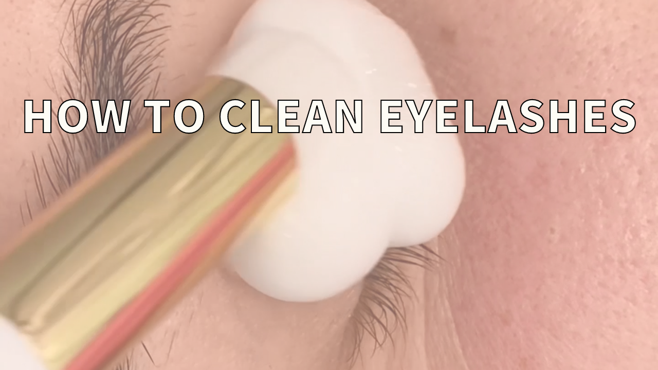 Video Tutorial: How to Clean Eyelashes for Lash Extension