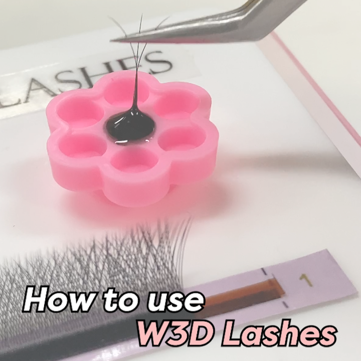 How To Use W3D Lash Extensions?