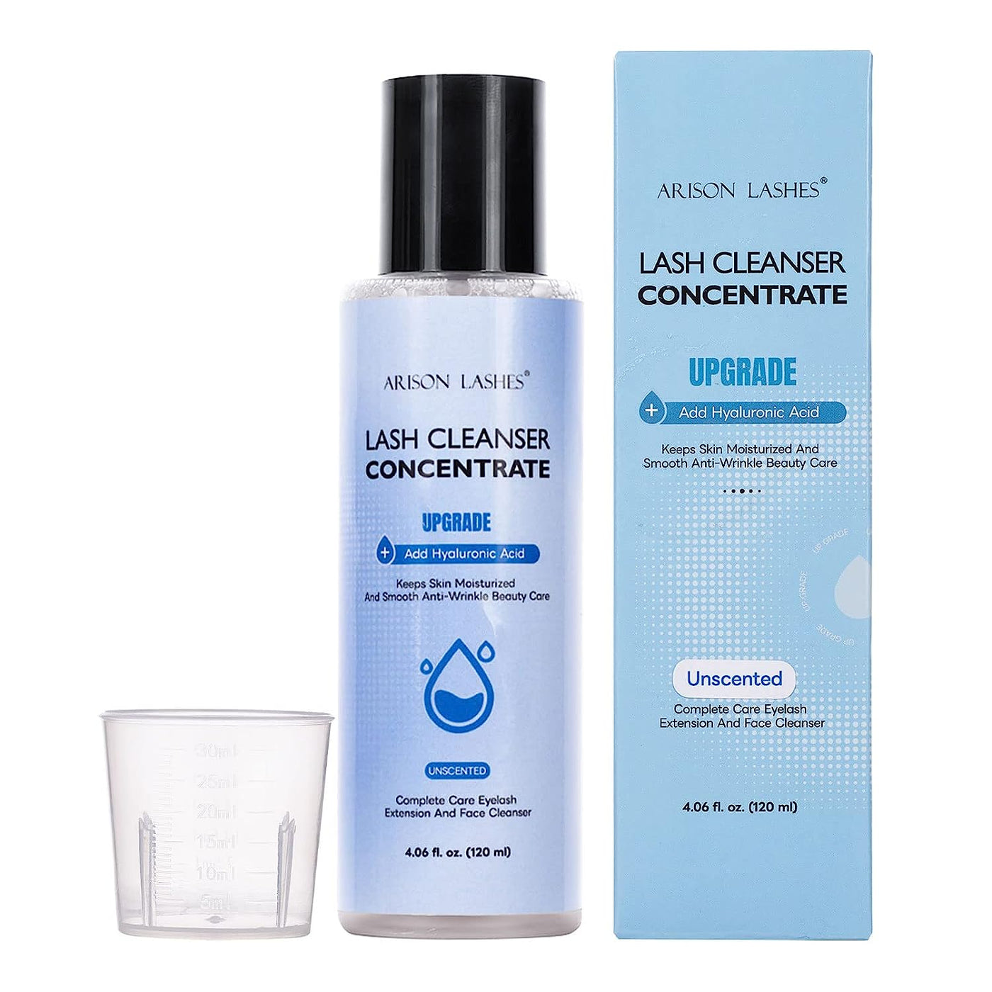 Lash Shampoo Concentrate With Hyaluronic Acid 120mL