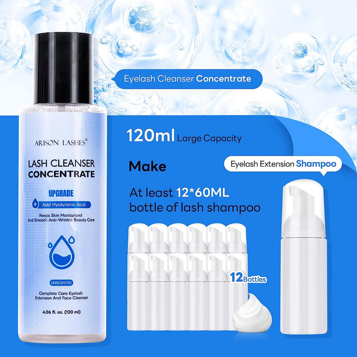 Lash Shampoo Concentrate With Hyaluronic Acid 120mL 🇺🇸