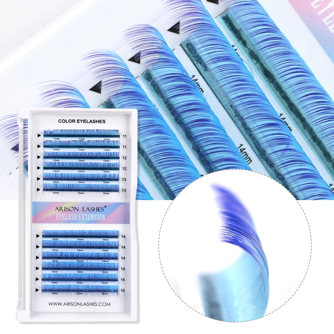 Ombre Colored Lashes