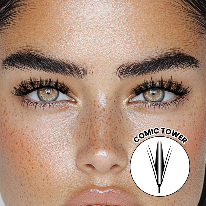 Premade Anime Comic Tower Lashes
