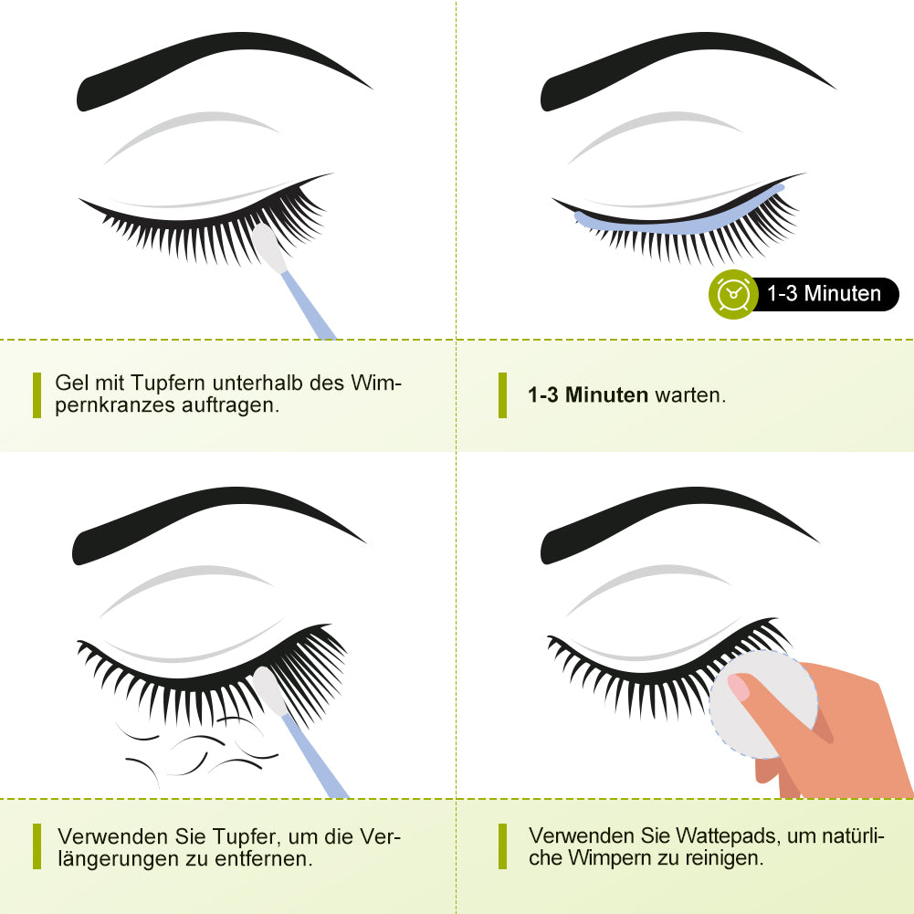 Gel Lash Extensions Remover - New