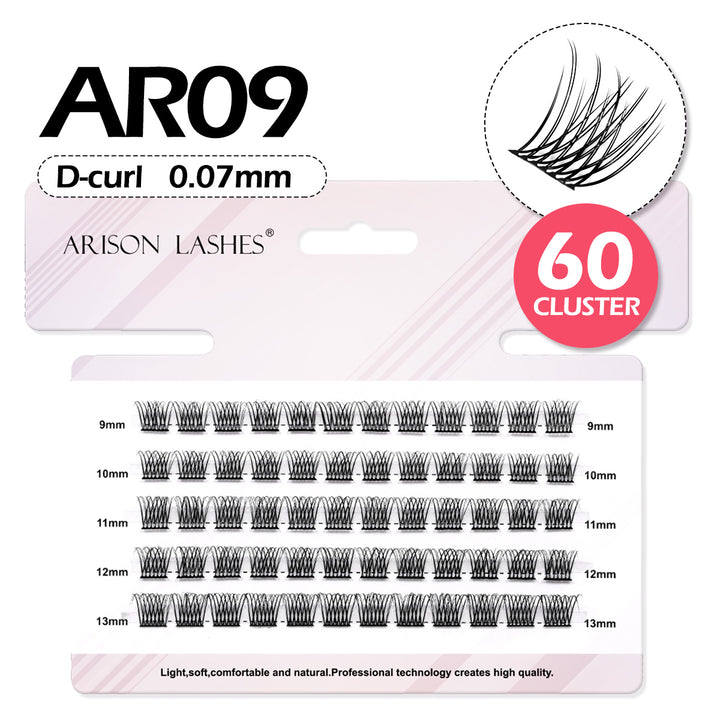 DIY Eyelash Clusters 10D-100D - 5 Rows