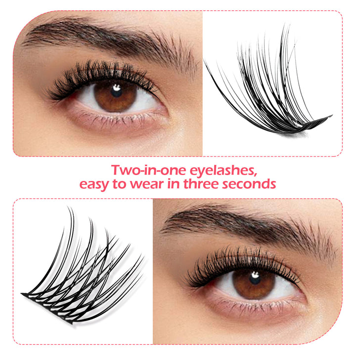 DIY Eyelash Clusters 10D-100D - 5 Rows