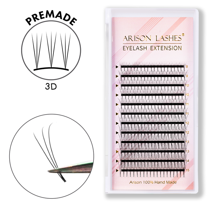 Premade Lash Fans 3D