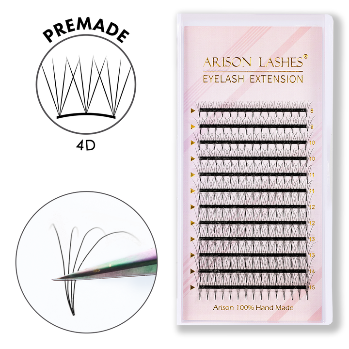 Premade Lash Fans 4D