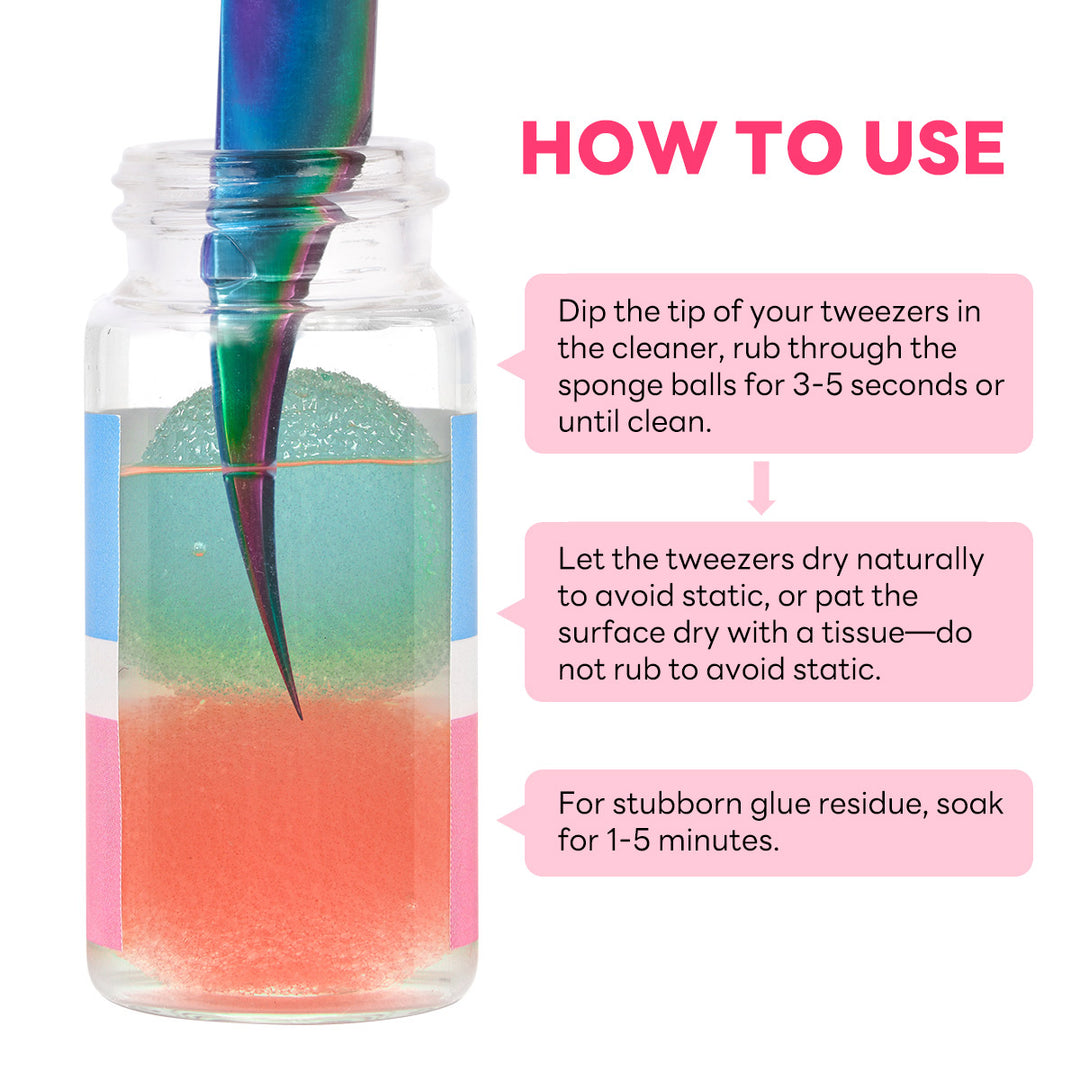 Tweezers Cleaner for Lash Extensions