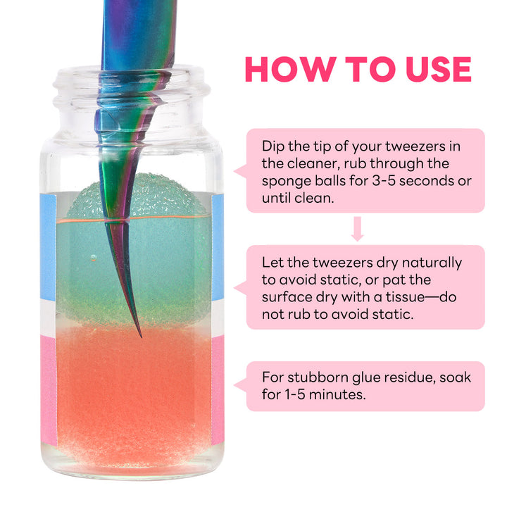 Tweezers Cleaner for Lash Extensions