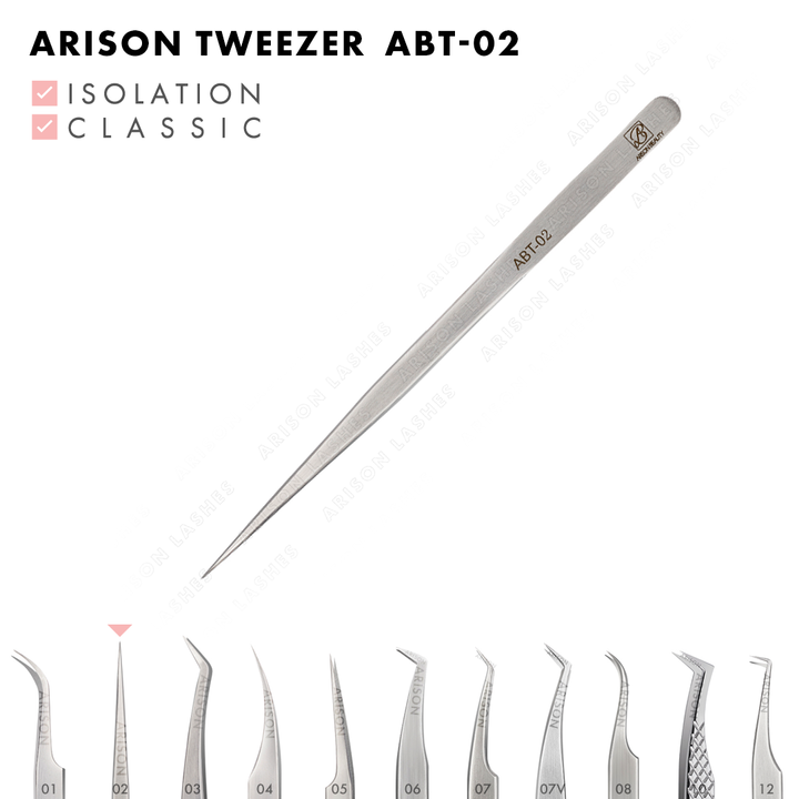 Straight Isolation Tweezers | ABT-02