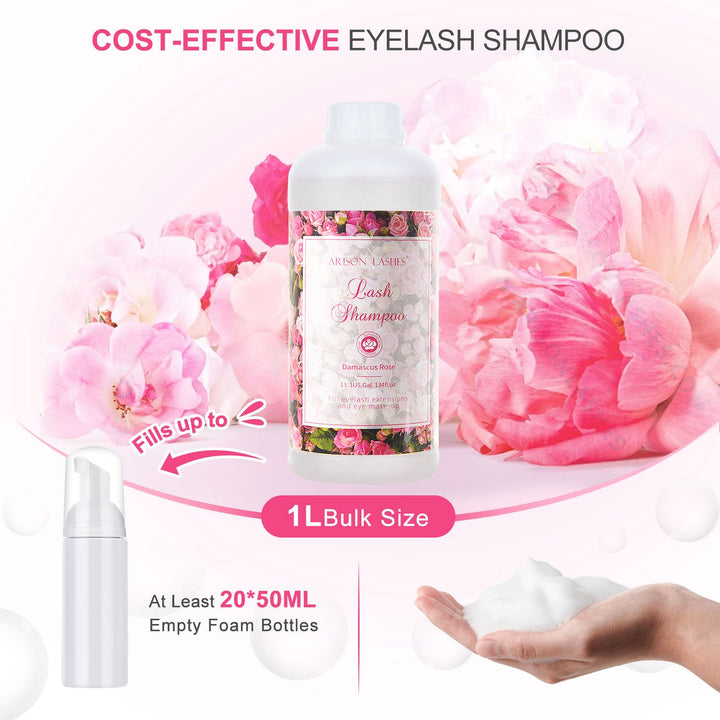 Lash Cleaner Shampoo - 1000mL, No Fragrance