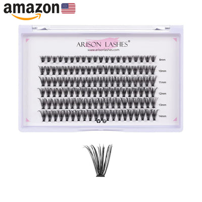 DIY Eyelash Extensions Cluster Lashes 🇺🇸