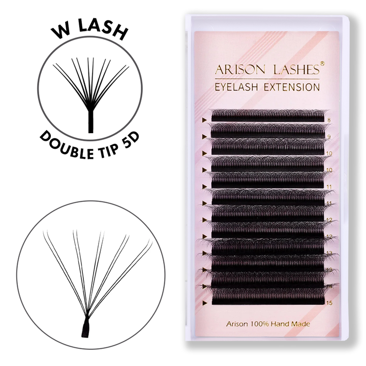 W Lashes Example W-shape Lashes | W Lash Extensions – Arison Lashes