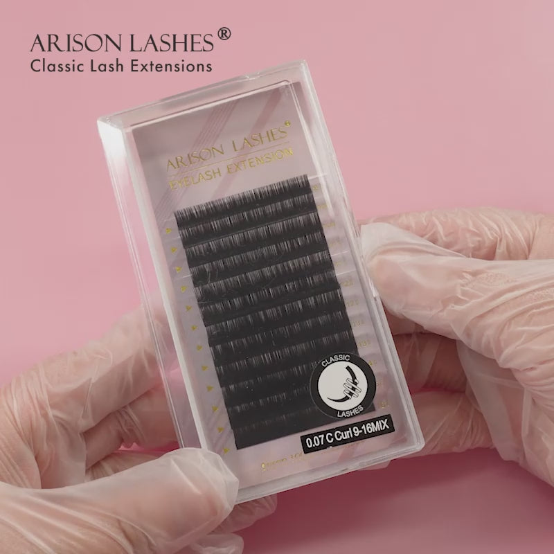 ARISON LASHES® Volume/Classic Lash Extensions Tray