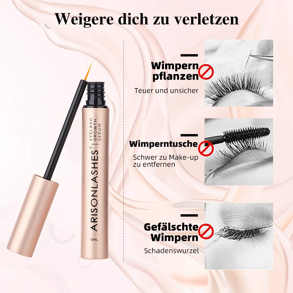 Eyelash Growth Serum for Longer and Thicker Lashes 🇩🇪