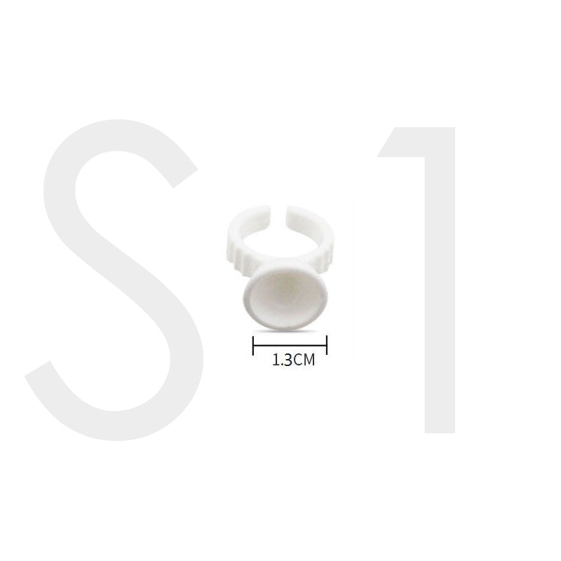 Disposable Lash Extension Glue Ring 100pcs