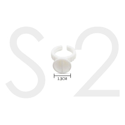Disposable Lash Extension Glue Ring 100pcs