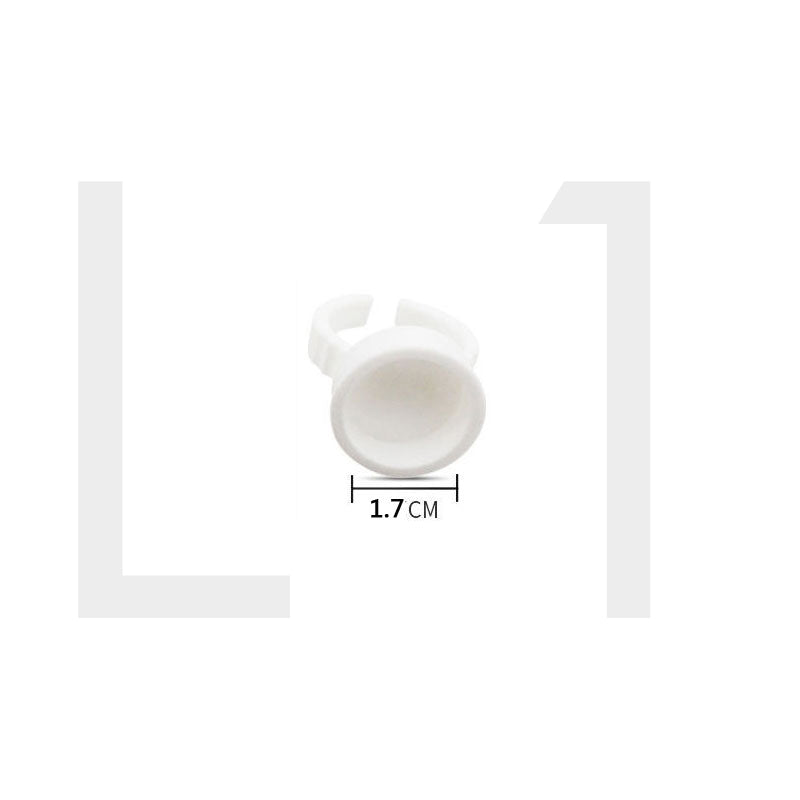 Disposable Lash Extension Glue Ring 100pcs