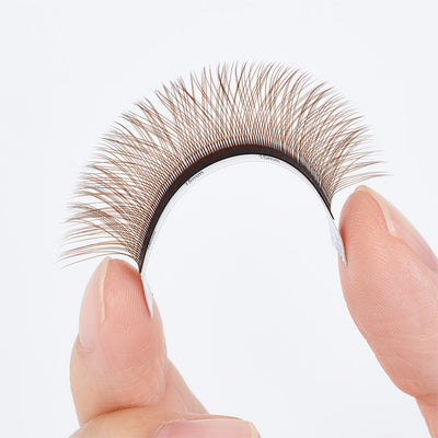 Brown YY Eyelash Extensions - 0.07mm