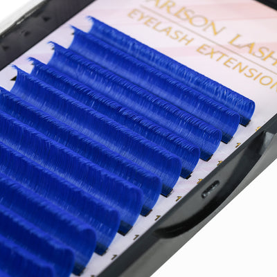 Colored Easy Fan Eyelash Extensions - 0.07mm