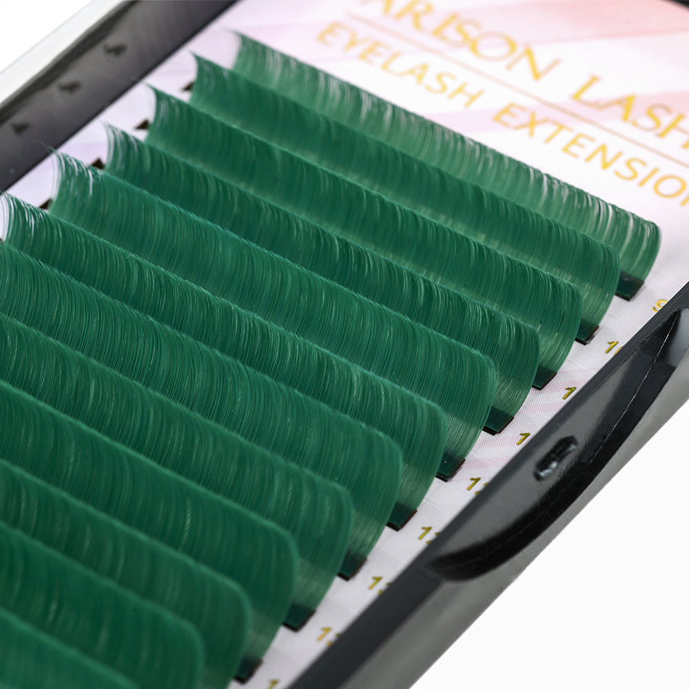 Colored Easy Fan Eyelash Extensions - 0.07mm