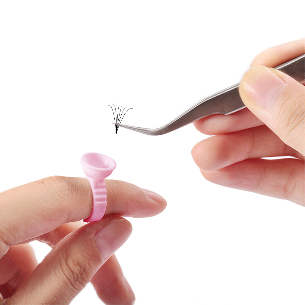 Disposable Lash Extension Glue Ring 100pcs